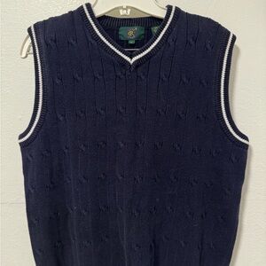 Women’s Navy Sweater Vest